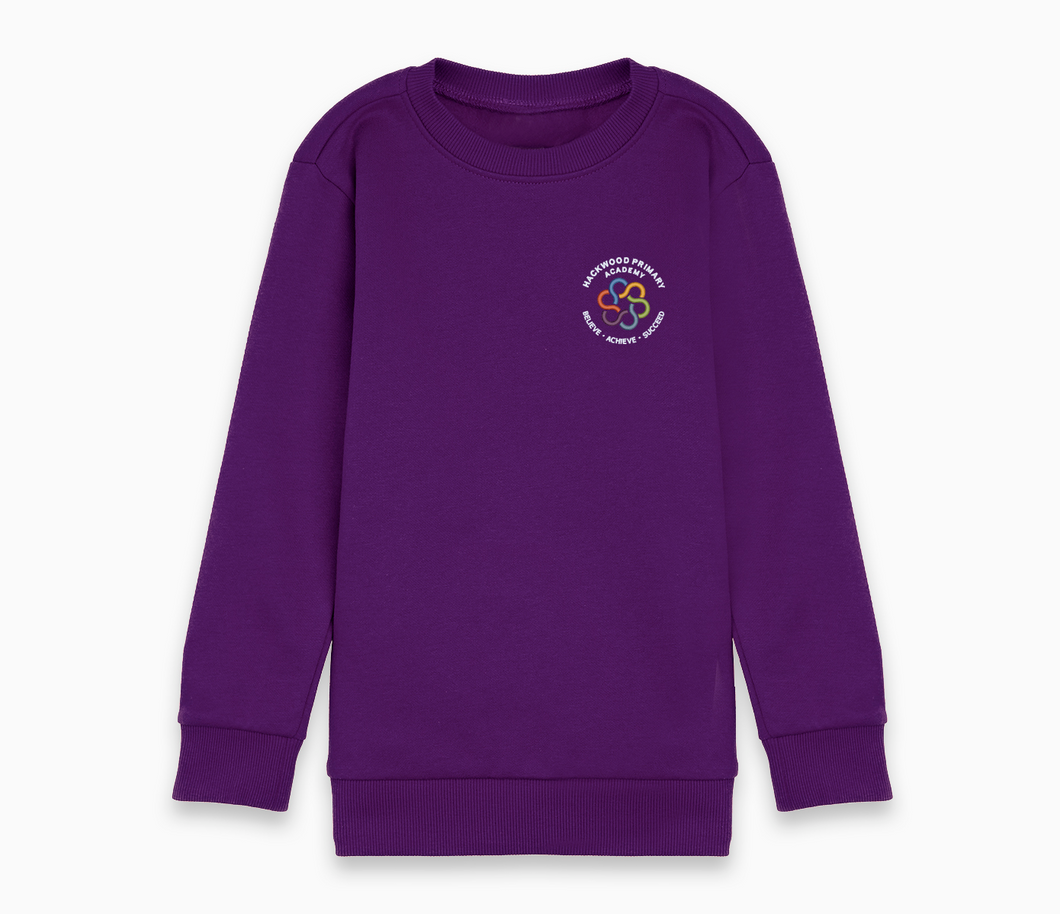 Hackwood Academy Sweatshirt - Purple
