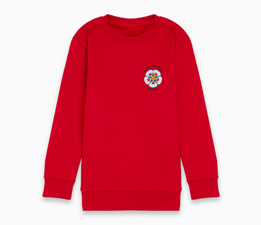 Kirk Fenton Parochial Primary School Sweatshirt - Red