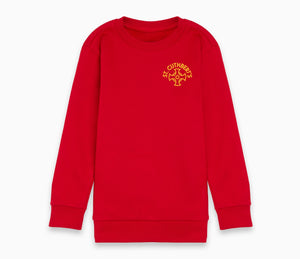 St Cuthberts Primary School Sweatshirt - Red