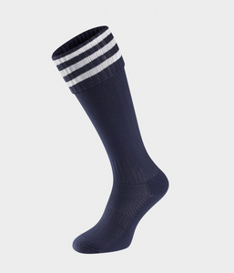 Henham and Ugley Primary School Pro-Weight Sports Socks - Navy/Sky