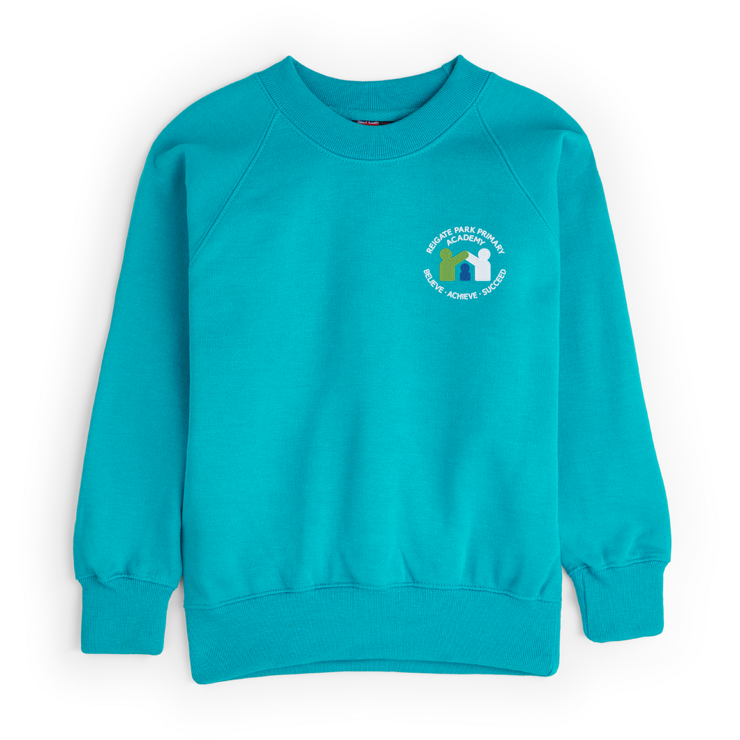 Reigate Park Primary Academy Sweatshirt - Turquoise