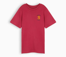 Load image into Gallery viewer, Egerton Primary School T-Shirt - Red
