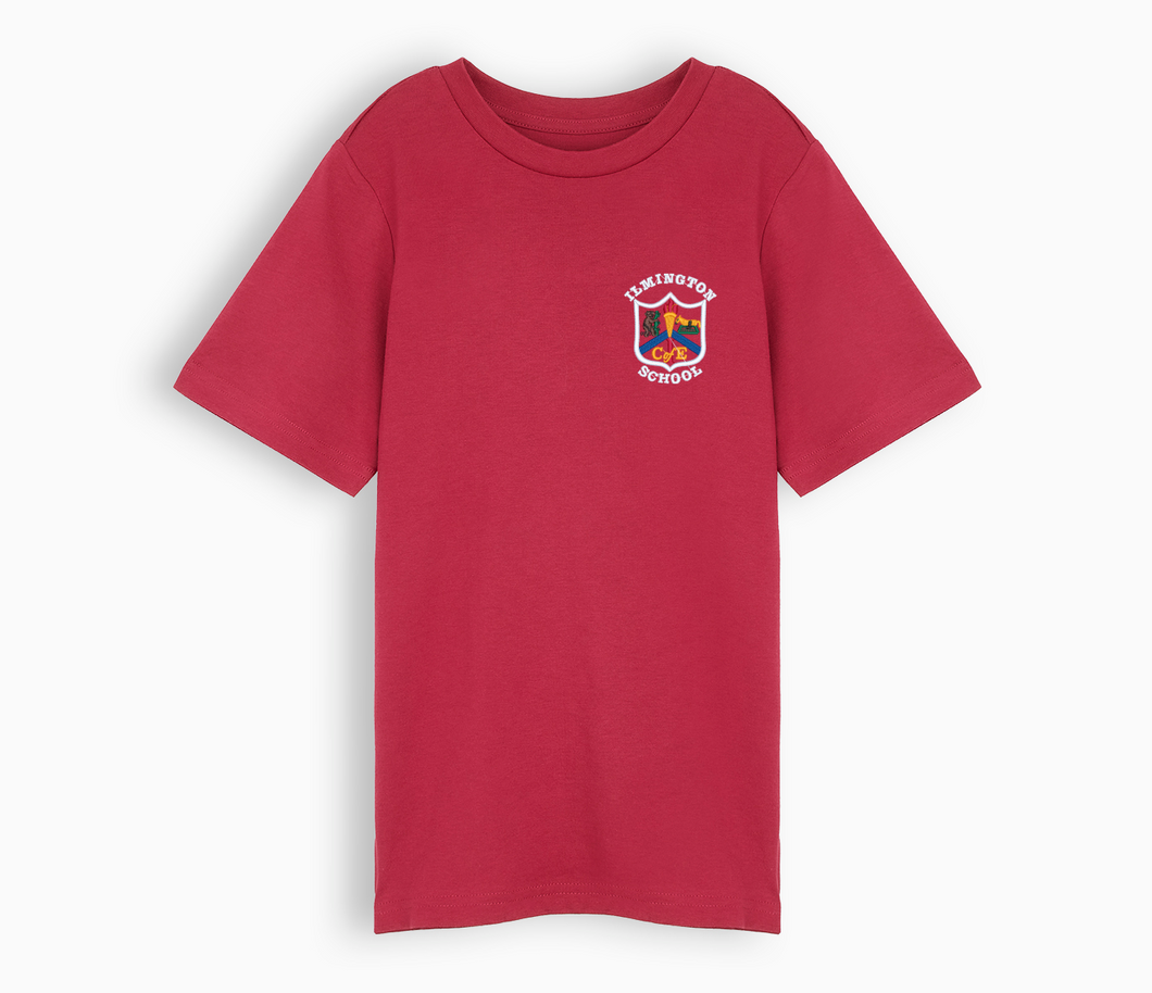 Ilmington CE Primary School T-Shirt - Red