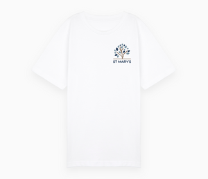 St Marys Cof E School T-Shirt - White