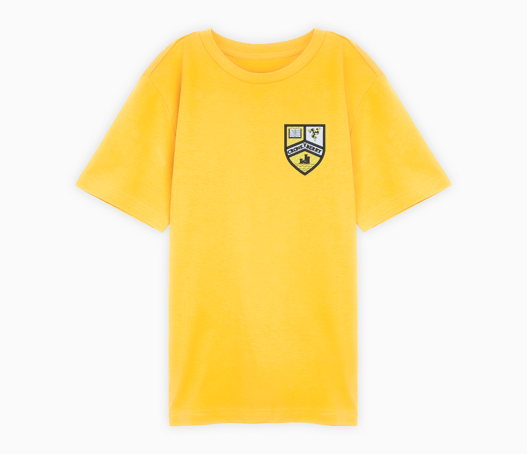 Cronk y Berry Primary School T-Shirt - Yellow