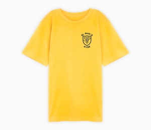 St Pauls RC Primary School T-Shirt - Yellow