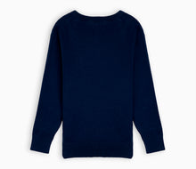 Load image into Gallery viewer, Abbey CE V-Neck Jumper - Navy
