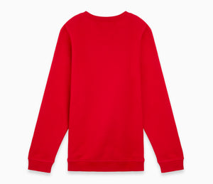 Farnham Common Junior School V-Neck Sweatshirt - Red