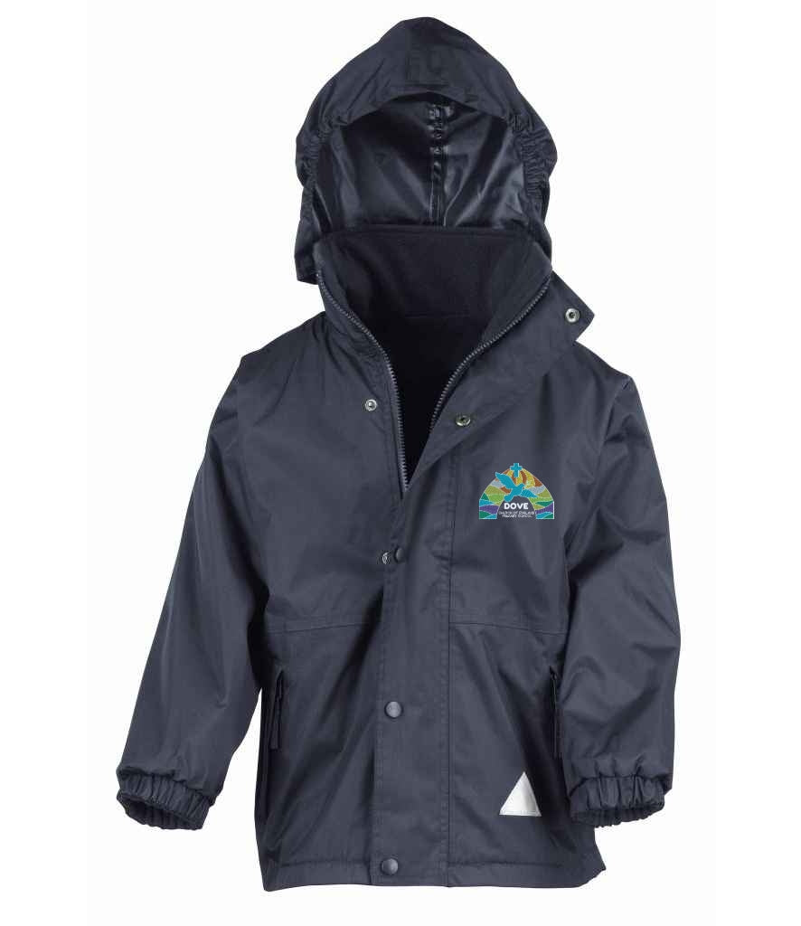 Dove Holes C of E Primary School Waterproof Jacket - Navy