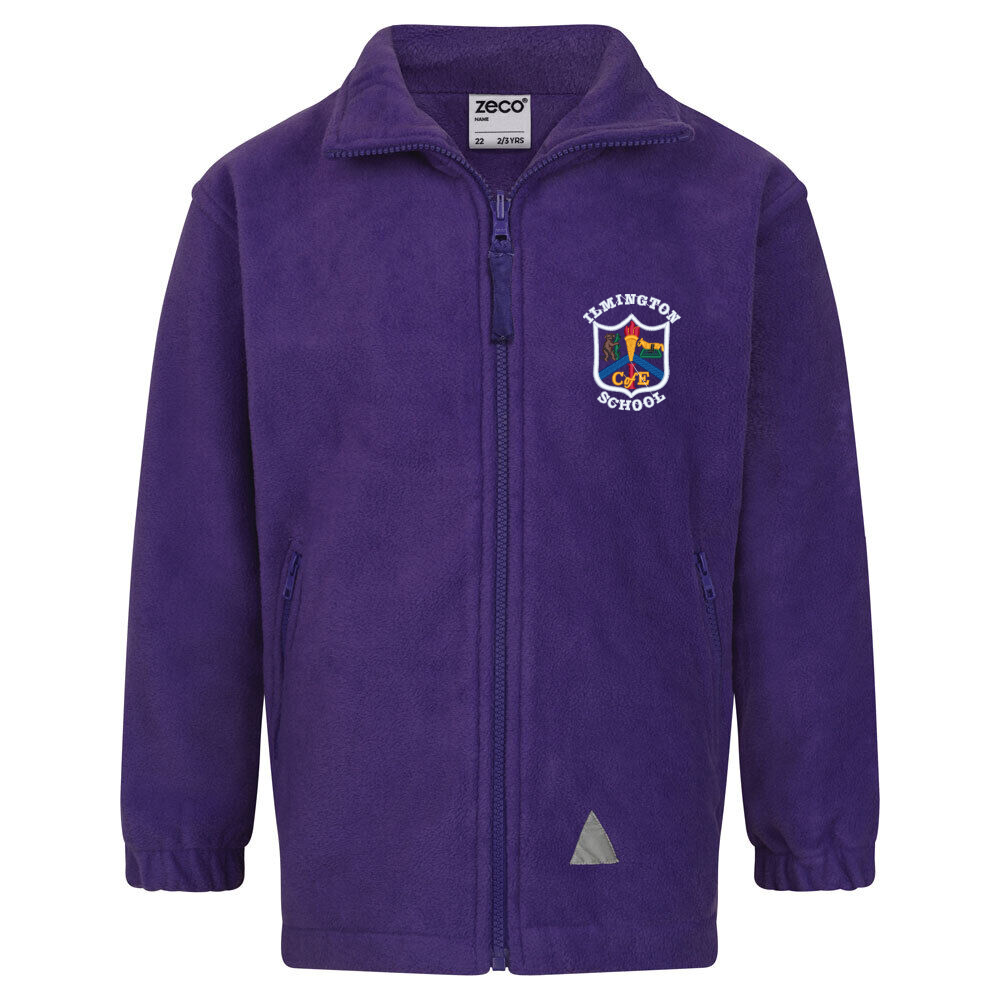 Ilmington CE Primary School Fleece - Purple (STAFF ONLY)