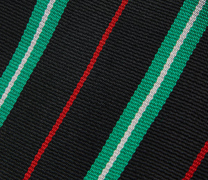 Middleton Technology School Tie - Black with stripes