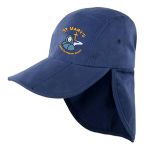 St Marys CP Southam Legionnaire cap - Navy (optional Summer for Early Years)