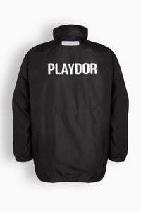 Playdor Nursery Reversible Waterproof Jacket - Black/Grey