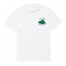 Load image into Gallery viewer, Little Leigh Primary School Polo Shirt - White
