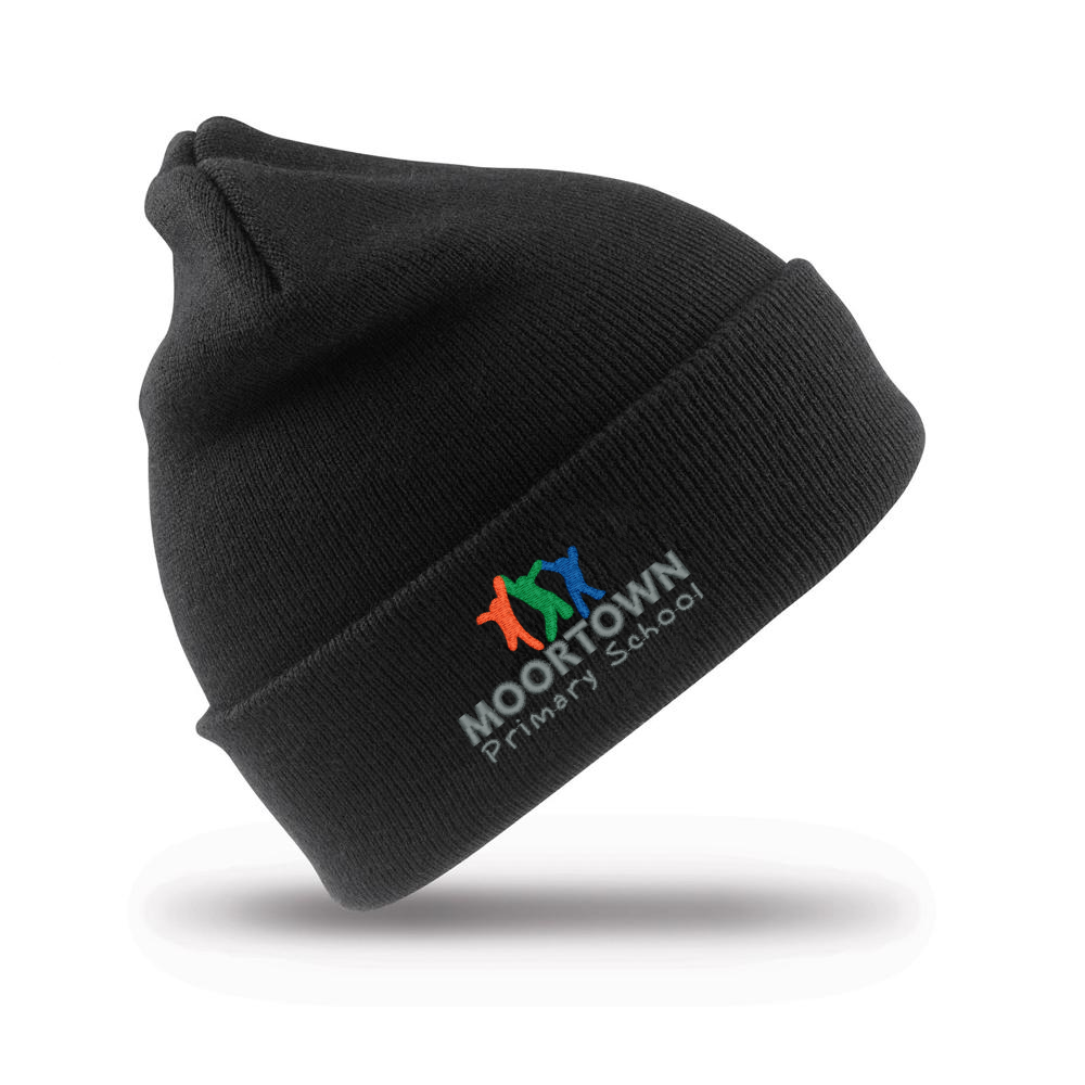 Moortown Primary School Ski Hat - Black