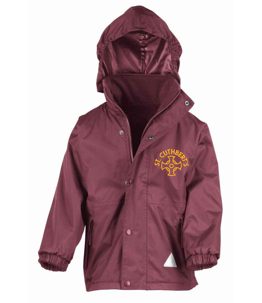 Maroon hot sale waterproof jacket