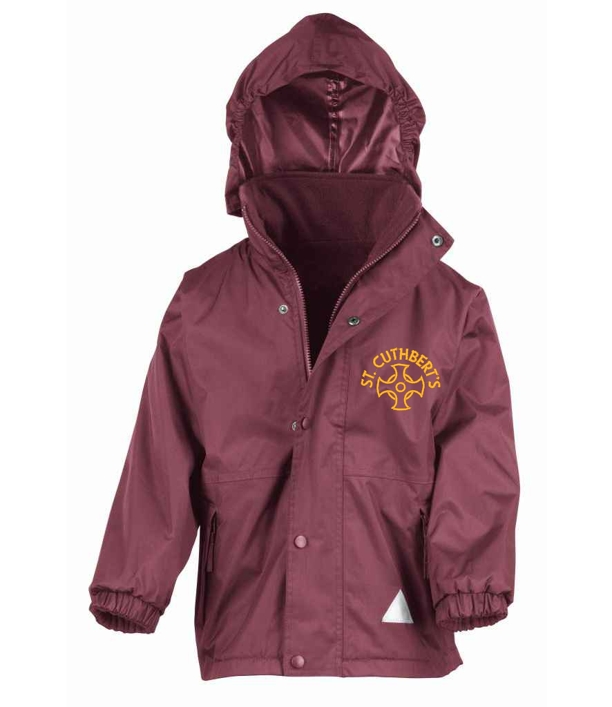 Maroon 2025 waterproof jacket