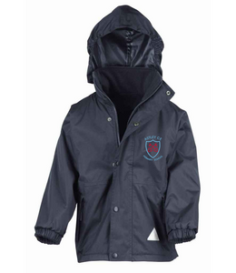 Astley CE Primary School Waterproof Jacket - Navy