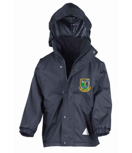 The Bythams Primary School Waterproof Jacket - Navy